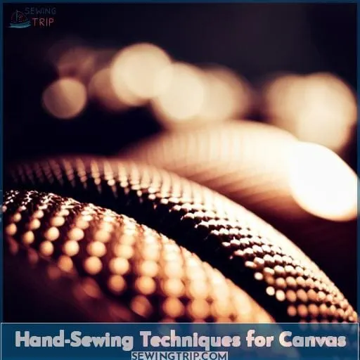 Hand-Sewing Techniques for Canvas