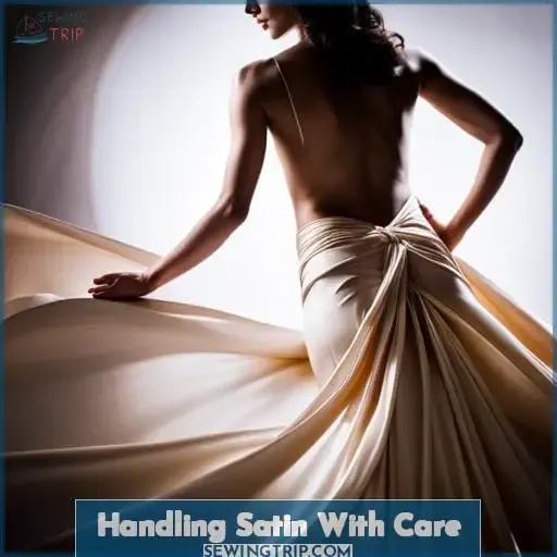 Handling Satin With Care