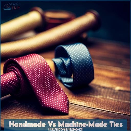 Handmade Vs Machine-Made Ties