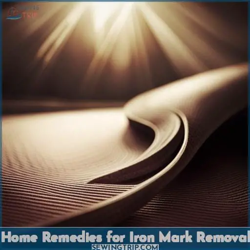 Home Remedies for Iron Mark Removal