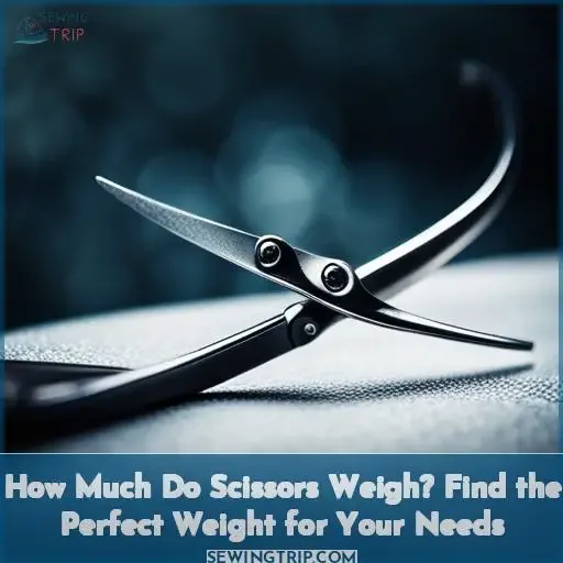 how much do scissors weigh