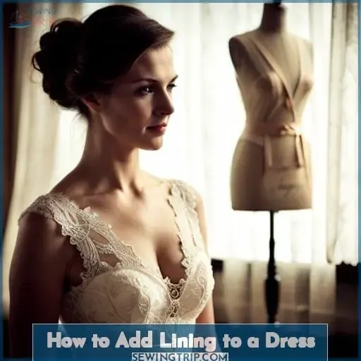 How to Add Lining to a Dress