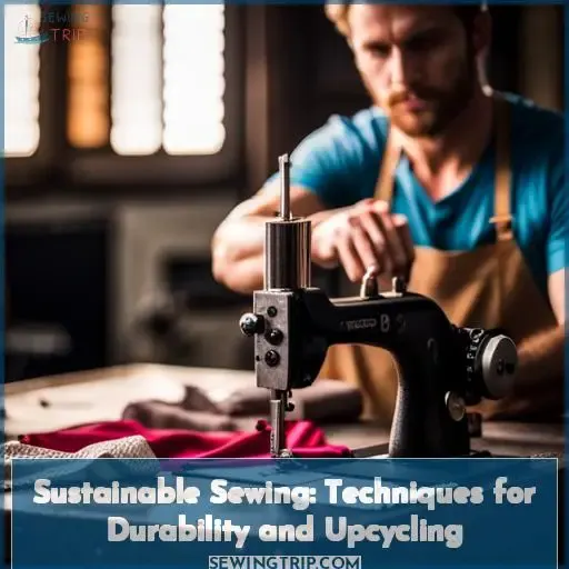 how to be sustainable when sewing