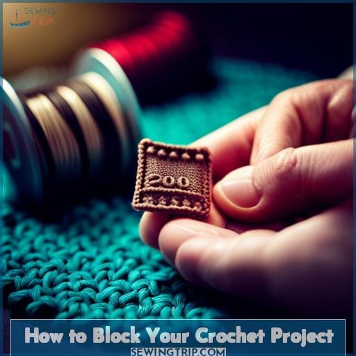 How to Block Your Crochet Project