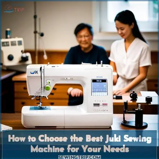 How to Choose the Best Juki Sewing Machine for Your Needs