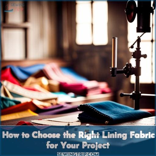 How to Choose the Right Lining Fabric for Your Project