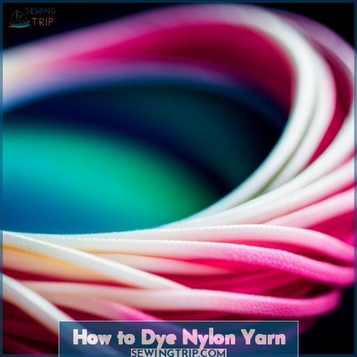 How to Dye Nylon Yarn