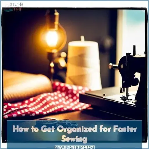 How to Get Organized for Faster Sewing
