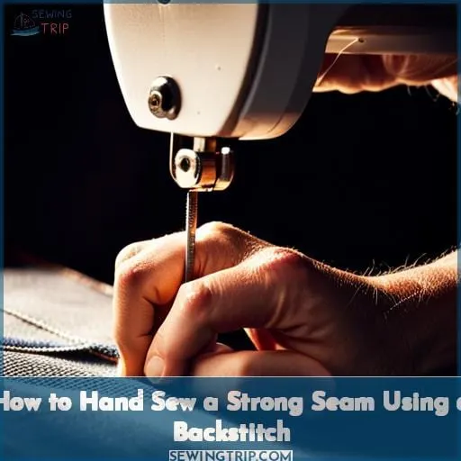 How to Hand Sew a Strong Seam Using a Backstitch