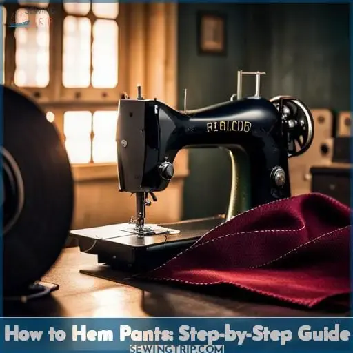 how to hem pants for beginners