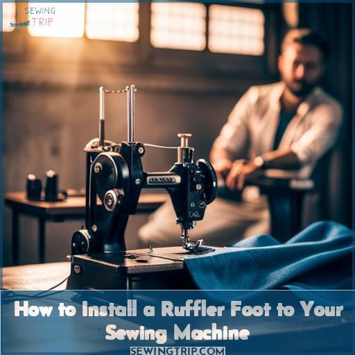 How to Install a Ruffler Foot to Your Sewing Machine