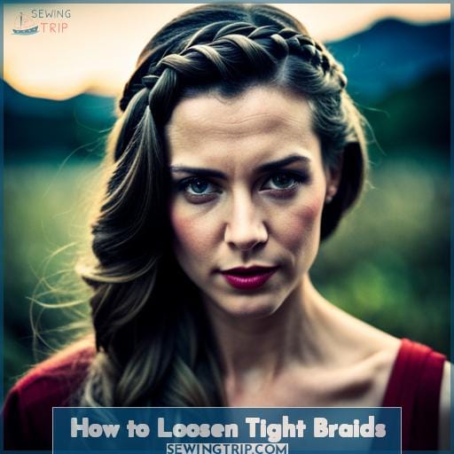 How to Loosen Tight Braids