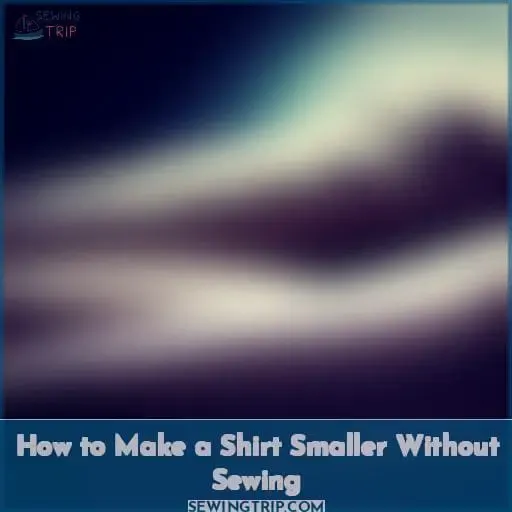 How to Make a Shirt Smaller Without Sewing