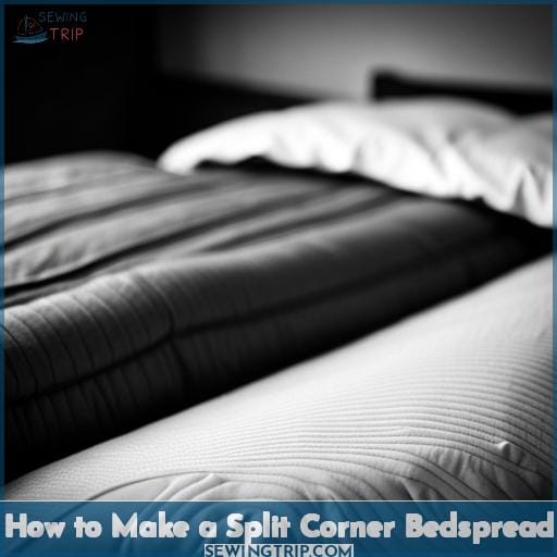 How to Make a Split Corner Bedspread