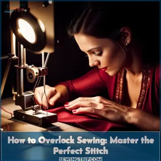 how to overlock sewing