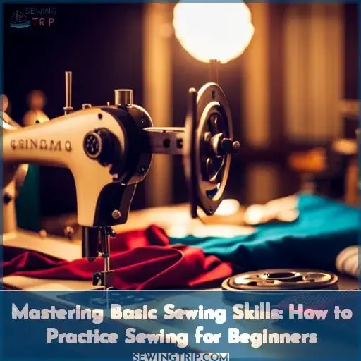 how to practice sewing