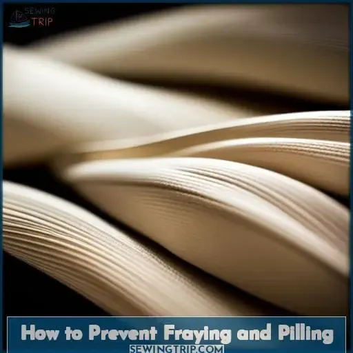 How to Prevent Fraying and Pilling