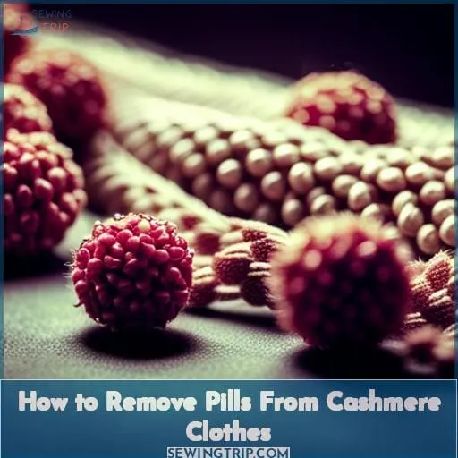 How to Remove Pills From Cashmere Clothes