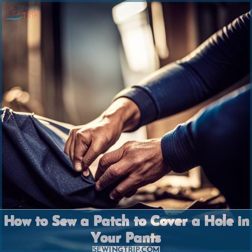 How to Sew a Patch to Cover a Hole in Your Pants