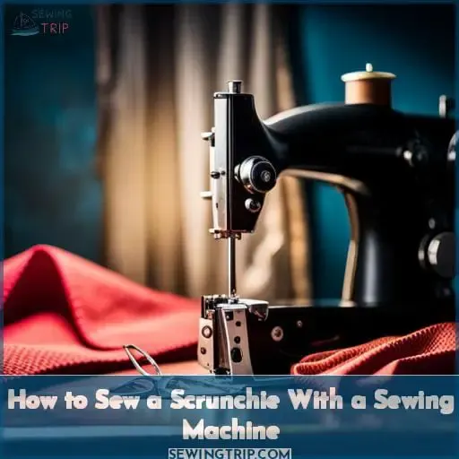 How to Sew a Scrunchie With a Sewing Machine