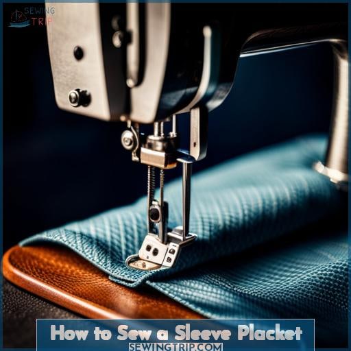 How to Sew a Sleeve Placket