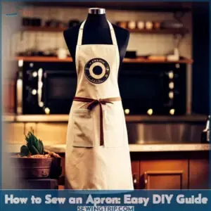how to sew an apron