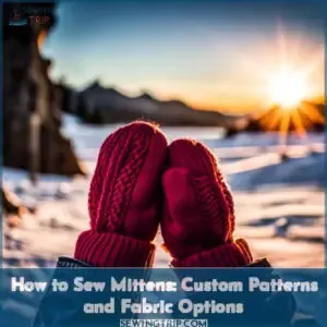 how to sew mittens