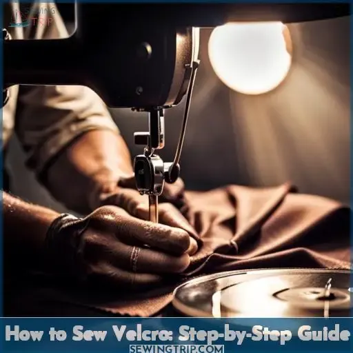 how to sew on velcro
