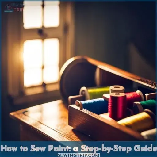 How to Sew Paint: a Step-by-Step Guide