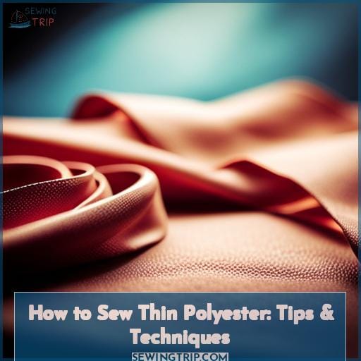 How to Sew Thin Polyester Tips & Techniques