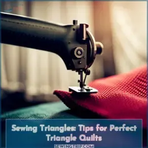 how to sewing triangle