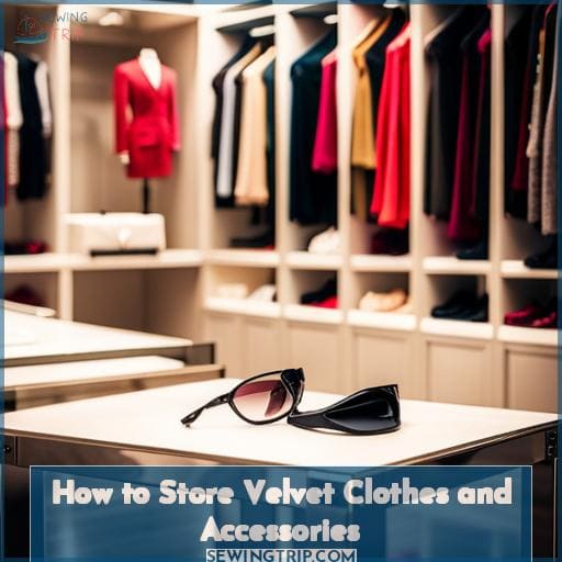How to Store Velvet Clothes and Accessories