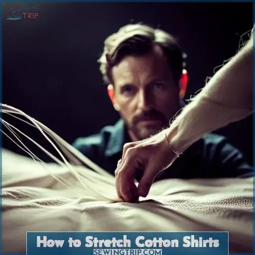 How to Stretch Cotton Shirts