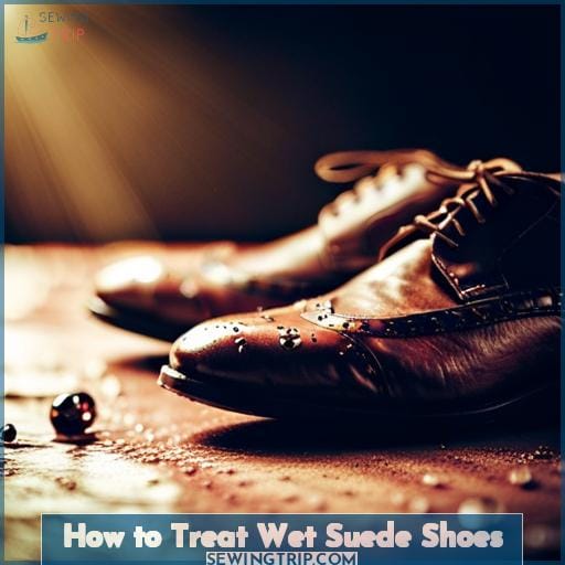 How to Treat Wet Suede Shoes
