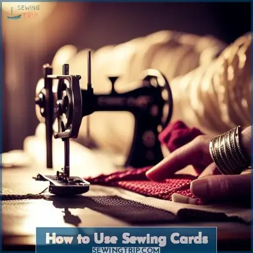How to Use Sewing Cards