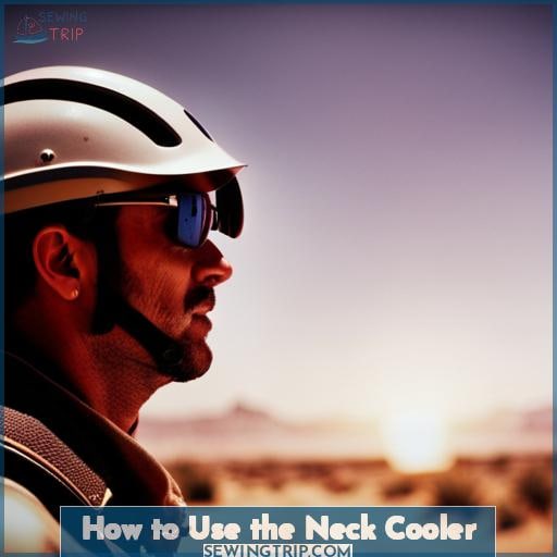 How to Use the Neck Cooler