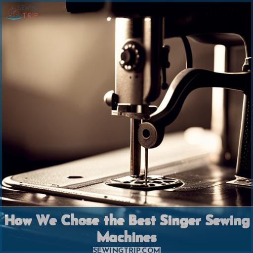 How We Chose the Best Singer Sewing Machines