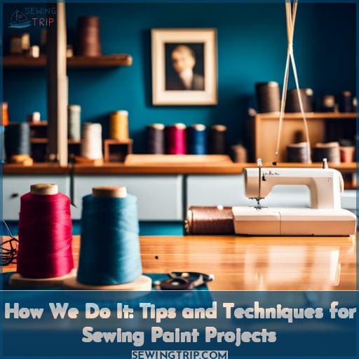How We Do It: Tips and Techniques for Sewing Paint Projects