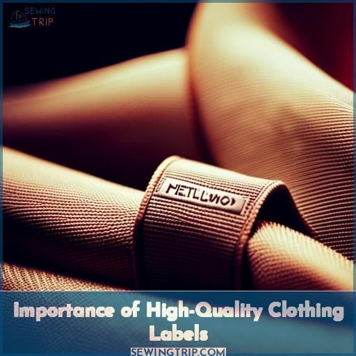 Importance of High-Quality Clothing Labels