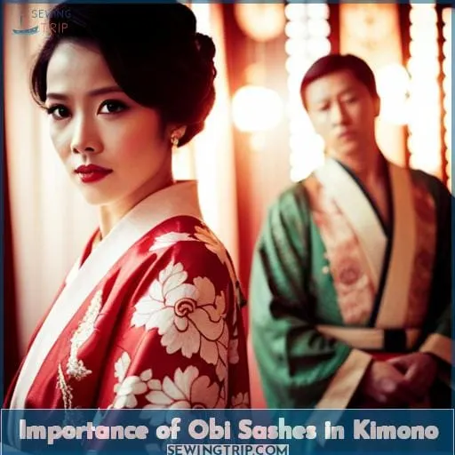 Importance of Obi Sashes in Kimono