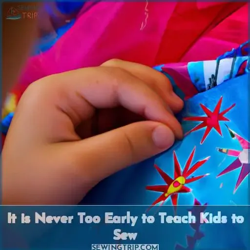 It is Never Too Early to Teach Kids to Sew