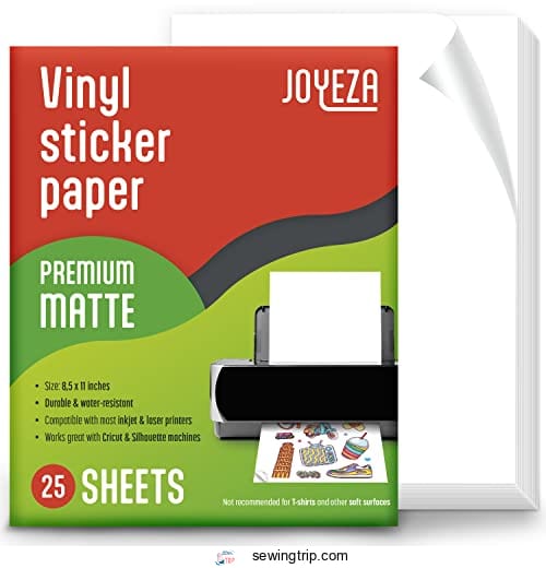JOYEZA Premium Printable Vinyl Sticker