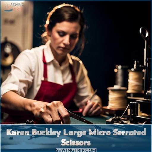 Karen Buckley Large Micro Serrated Scissors