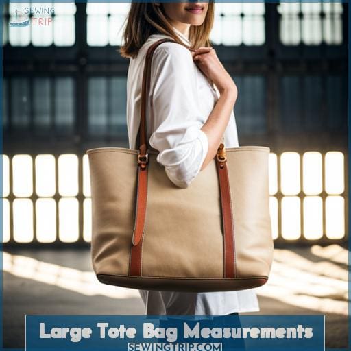 Large Tote Bag Measurements