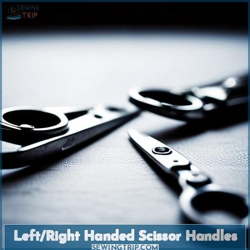 Left/Right Handed Scissor Handles