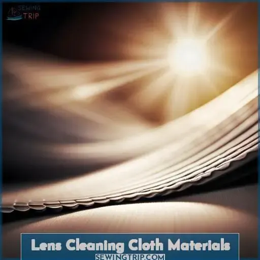 Lens Cleaning Cloth Materials