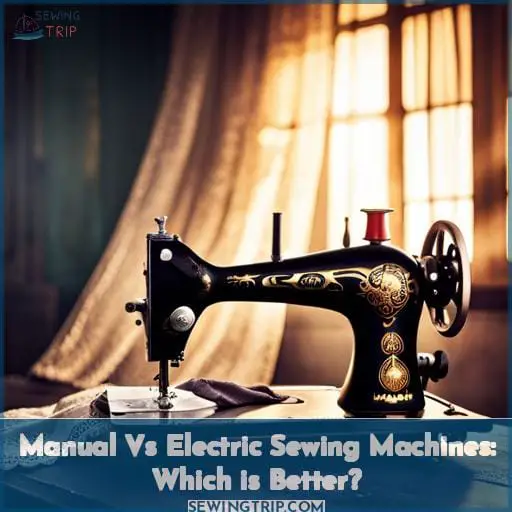 Manual Vs Electric Sewing Machines: Which is Better