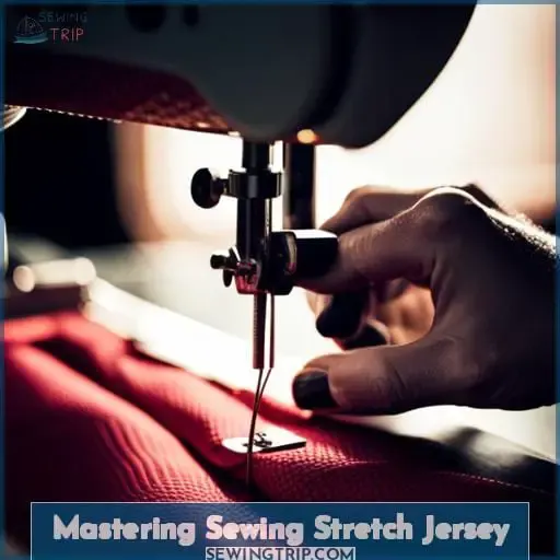 Mastering Sewing Stretch Jersey