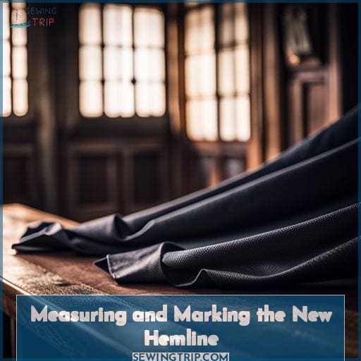 Measuring and Marking the New Hemline
