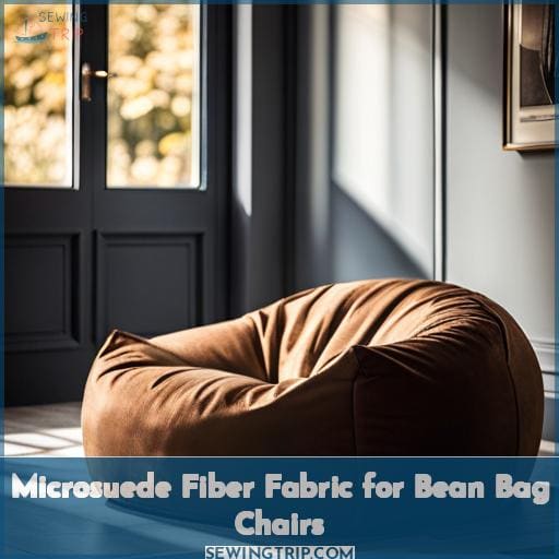 Microsuede Fiber Fabric for Bean Bag Chairs